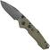 Afbeelding voor Real Steel Evolution Ironclad 7911BG, Blackwashed D2 Droppoint, OD Green G10, zakmes, Carson Huang design