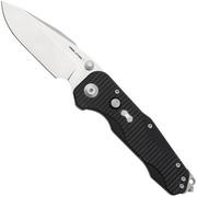 Afbeelding voor Real Steel Evolution Ironclad 7911SB, Stonewashed D2 Droppoint, Black G10, zakmes, Carson Huang design