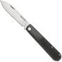 Bild für Real Steel Barlow RB1, 8041B Droppoint 12C27, Black PC, Slipjoint Taschenmesser
