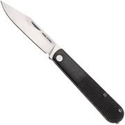 Real Steel Barlow RB1, 8042B Clippoint 12C27, Black PC, couteau de poche slipjoint