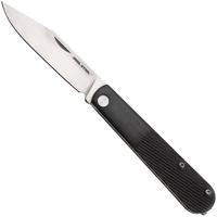 Imagen para Real Steel Barlow RB1, 8042B Clippoint 12C27, Black PC, navaja slipjoint