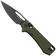 Image for Real Steel Vis 8051GB PVD 12C27, Green G10, pocket knife, Jakub Wieczorkiewicz design