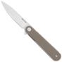 Bild für Real Steel Iris Flipper 8061AC Satin 12C27, Coyote G10, Taschenmesser