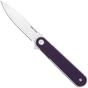Bild für Real Steel Iris Flipper 8061AP Satin 12C27, Purple G10, Taschenmesser