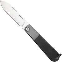 Imagen para Real Steel Barlow RB-3 8341B, Satin 12C27, Black Stainless Steel navaja