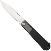 Real Steel Barlow RB-3 8342B, Satin 12C27, Black Stainless Steel zakmes 