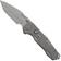 Bild für Real Steel Evolution 9912 Frame Lock & Button Unlocking Heavy Duty Tactical Knife, Stonewashed Tanto S35VN, Titanium, Taschenmesser
