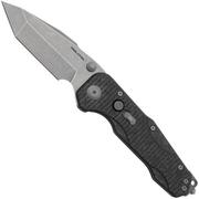 Real Steel 9914 Evolution, Carbonfiber Titanium, Tanto pocket knife, Carson Huang design