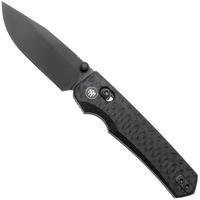 Afbeelding voor Remette RT-Aurora Crossbar Lock AURA-G2 Blackwashed 14C28N, Black G10, zakmes