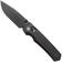 Afbeelding voor Remette RT-Aurora Crossbar Lock AURA-G2 Blackwashed 14C28N, Black G10, zakmes