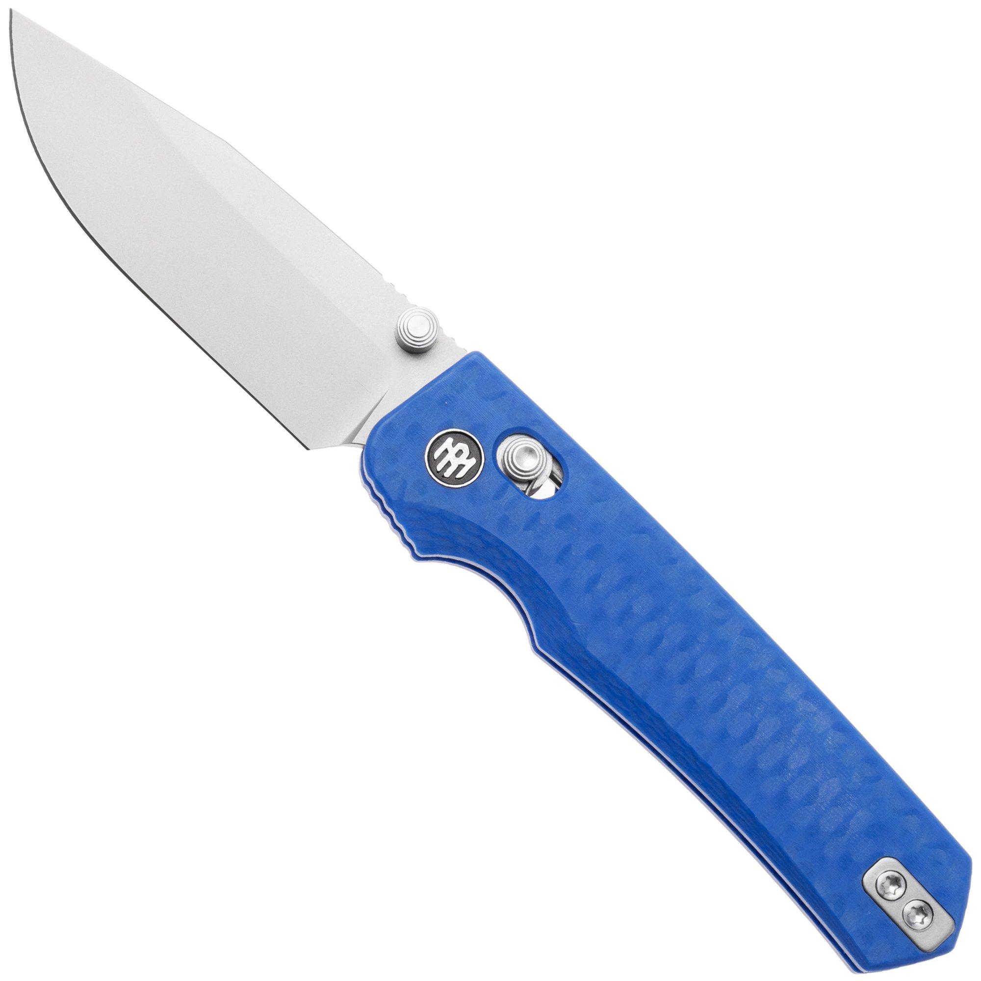 Remette RT-Aurora AURA-G3 14C28N, Blue G10, couteau de poche