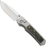 Image pour Remette RT-Aurora AURA-Y M390, Yellow Titanium CF, couteau de poche