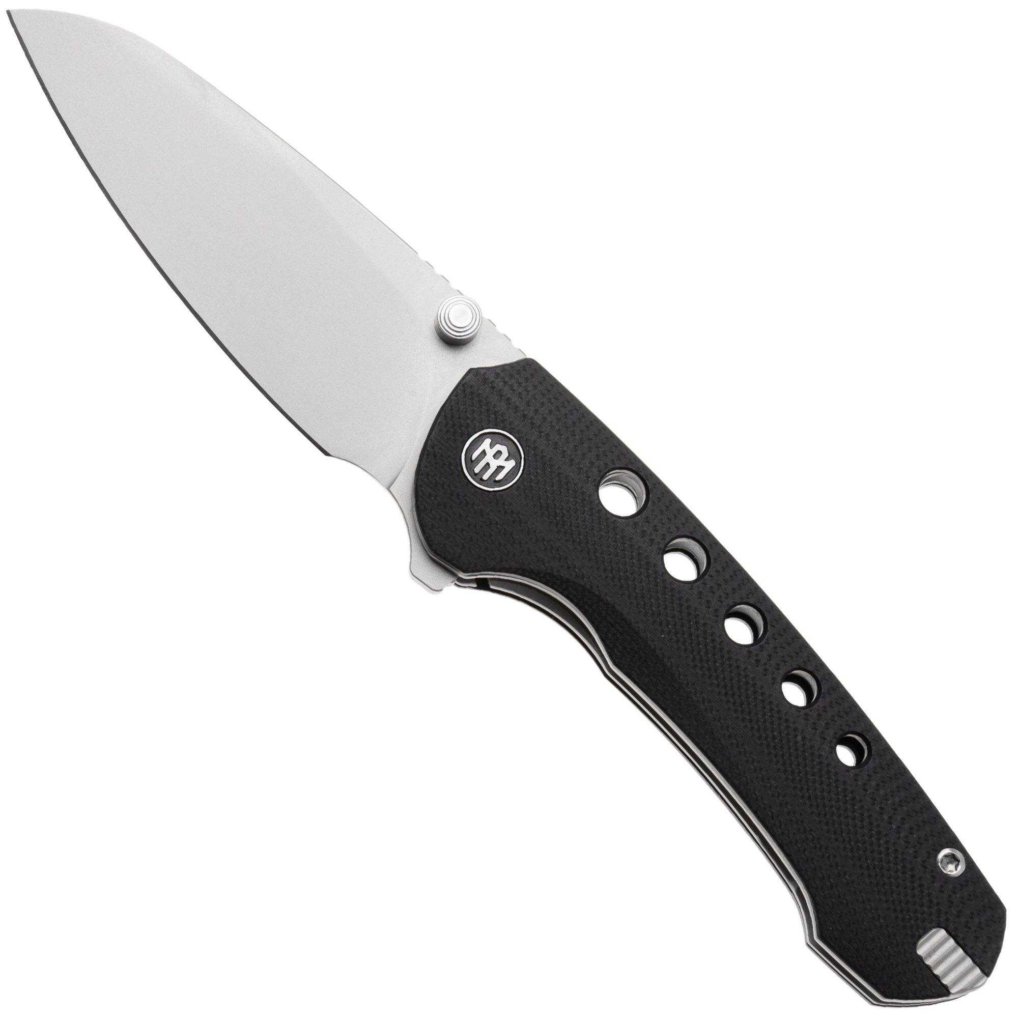 Remette RT-BEE-G 14C28N, Black G10, couteau de poche