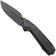 Afbeelding voor Remette RT-WK1 Integral Disassembly Knife RT-WK1-F Black DLC M390, Black DLC Titanium, zakmes