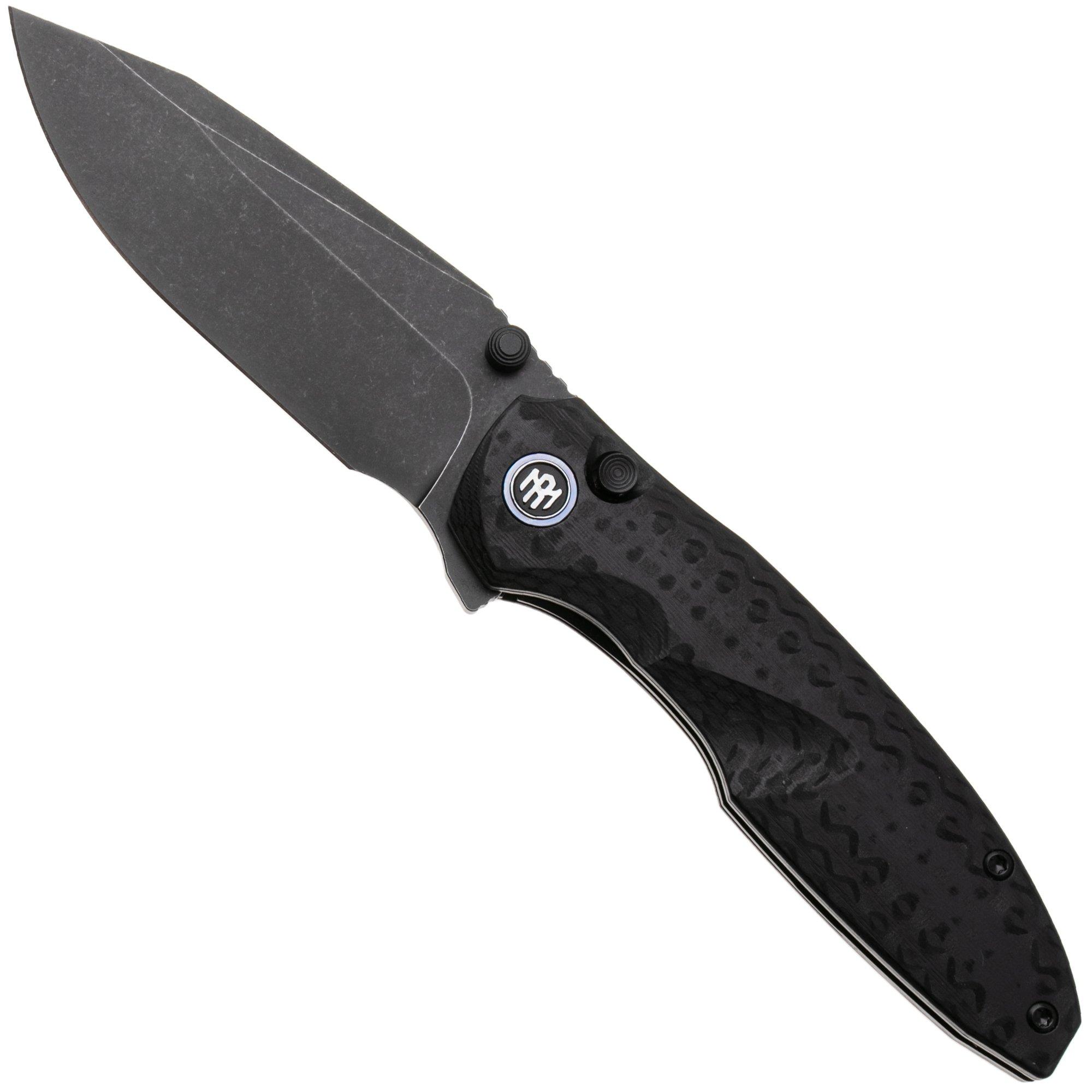 Remette RT-Cool Whale RTCL-GN2 14C28N, Black G10, Black Blade, couteau de poche