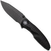 Afbeelding voor Remette RT-Cool Whale Button Liner Lock RTCL-GN2 Blackwashed 14C28N, Black G10, zakmes