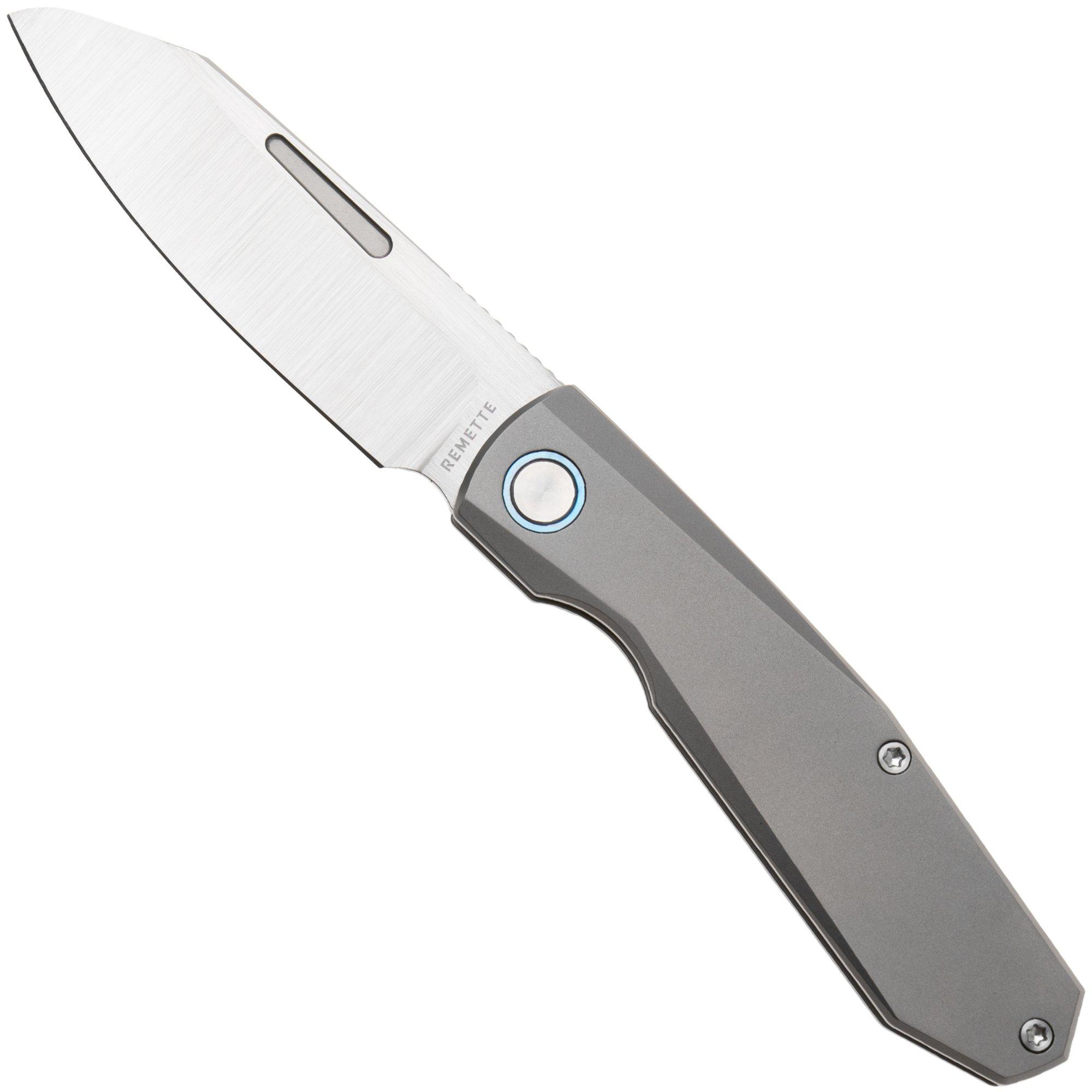 Remette RT-Squirrel RTDP-G M390, Grey Titanium, zakmes
