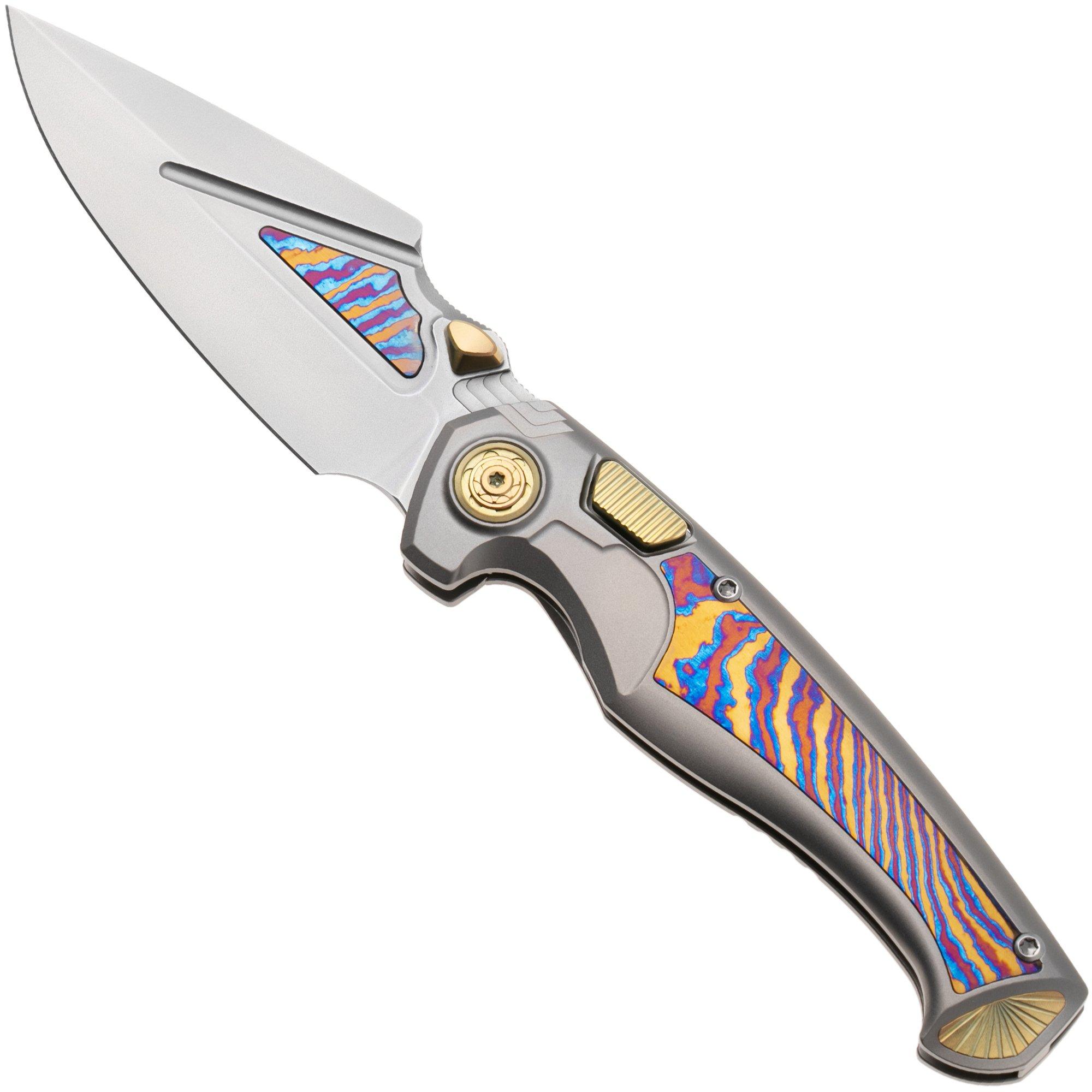 Remette RT-Scepter SCPT-A M390, Titanium Timascus, couteau de poche