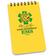 Afbeelding voor Rite in the Rain EMS Vital Stats Notebook 112, 3" x 5", Yellow, EMS, notitieboekje