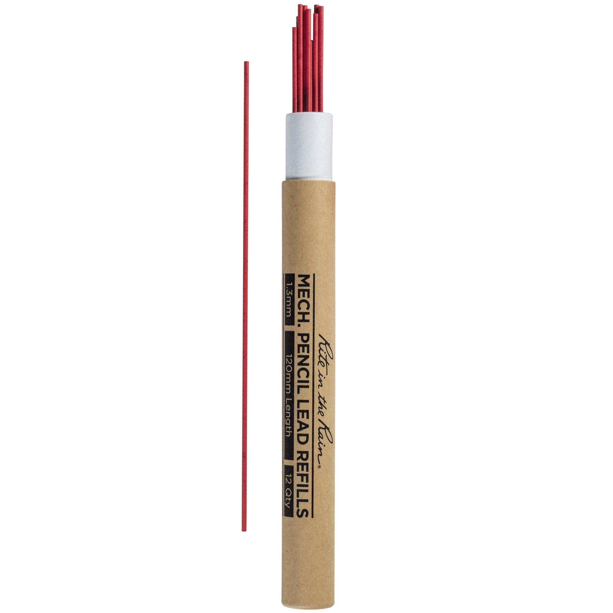 Rite in the Rain Lead Refills 13RR Red, 1.3 mm, 12 pieces