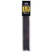 Afbeelding voor Rite in the Rain Lead Refills 13BR Black, potloodvulling, 1.3 mm, 24 stuks