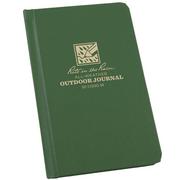 Afbeelding voor Rite in the Rain Hard Cover Book Outdoor Journal 1720G-M, 4 1/4" x 6 3/4", Green, Dot Grid, notitieboekje