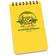 Afbeelding voor Rite in the Rain Top Spiral Notebook 1735, 3" x 5", Yellow, Outdoor, notitieboekje