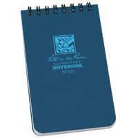 Afbeelding voor Rite in the Rain Top Spiral Notebook 235, 3" x 5", Blue, notitieboekje