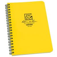 Afbeelding voor Rite in the Rain Level Notebook 313, 4 5/8" x 7", Yellow, notitieboek