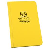 Afbeelding voor Rite in the Rain Hard Cover Book 370F-M, 4 1/4" x 6 3/4", Yellow, notitieboek