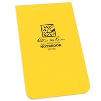 Afbeelding voor Rite in the Rain Soft Cover Top Bound Notebook 378, 3 1/4" x 5 1/4", Yellow, notitieboekje