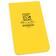 Afbeelding voor Rite in the Rain Soft Cover Top Bound Notebook 378, 3 1/4" x 5 1/4", Yellow, notitieboekje