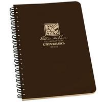 Afbeelding voor Rite in the Rain Universal Spiral Notebook 473, 4 5/8" x 7", Brown, notitieboek