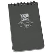 Afbeelding voor Rite in the Rain Top Spiral Notebook 835, 3" x 5", Gray, notitieboekje