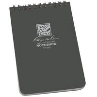 Afbeelding voor Rite in the Rain Top Spiral Notebook 846, 4" x 6", Grey, notitieboek