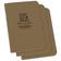 Afbeelding voor Rite in the Rain Stapled Notebooks 971TFX-M, 3 1/4" x 4 5/8", Tan, set van 3 notitieboekjes