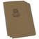 Afbeelding voor Rite in the Rain Universal Stapled Notebooks 971TFX, 4 5/8" x 7", Tan, set van 3 notitieboekjes