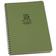 Afbeelding voor Rite in the Rain Side Spiral Notebook 973-LG 6 5/8" x 8 1/2", Green, Line Grid, notitieboek