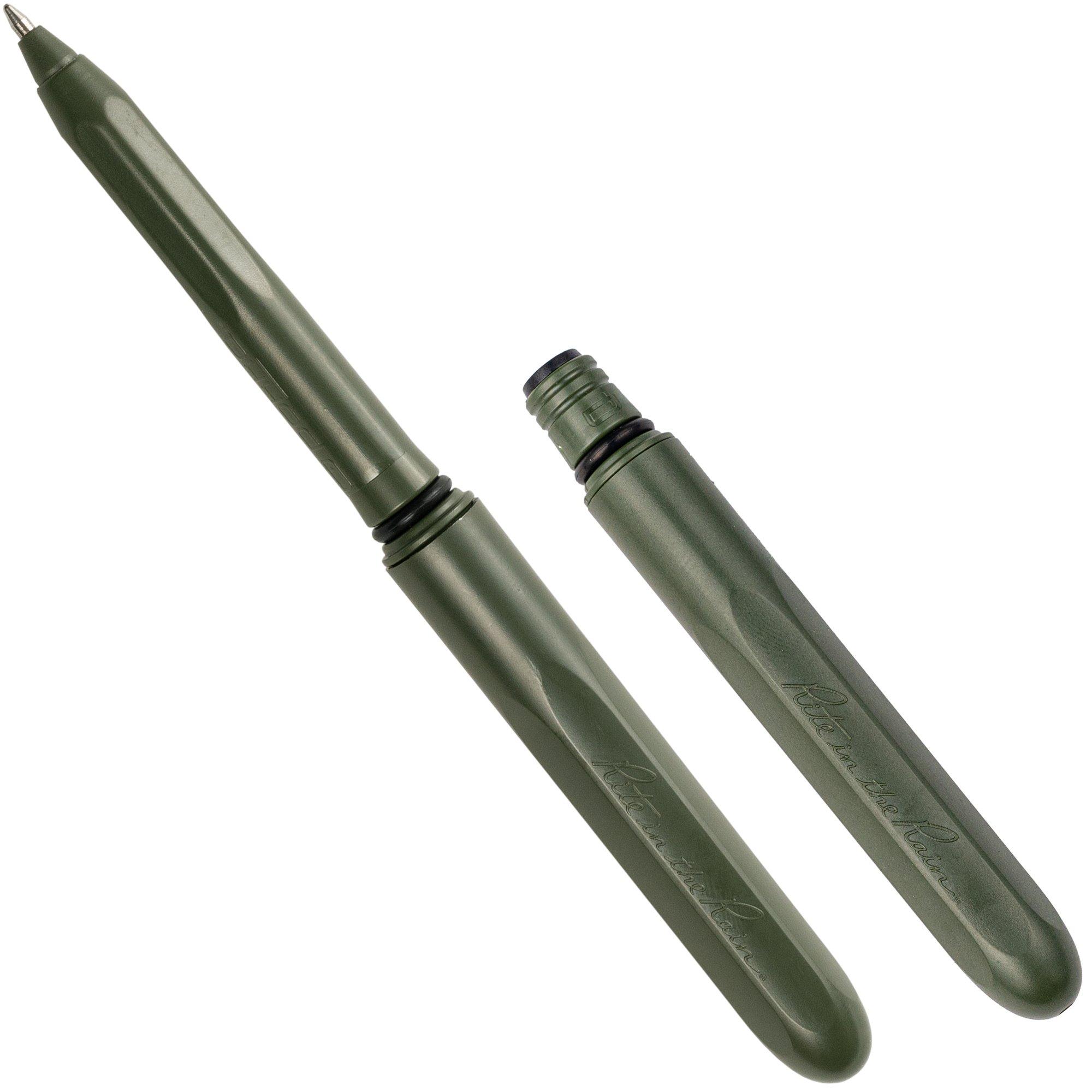 Rite in the Rain All-Weather Pocket Pen OD92 OD Green, Stift, 2 Stück