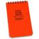 Afbeelding voor Rite in the Rain Top Spiral Notebook OR35, 3" x 5", Orange, notitieboekje