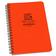 Afbeelding voor Rite in the Rain Universal Spiral Notebook OR73, 4 5/8" x 7", Orange, notitieboek