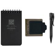 Afbeelding voor Rite in the Rain Monsoon Pen Holster Kist PH2-KIT Olive, notitieboekje, pen en bankpas- en penhouder