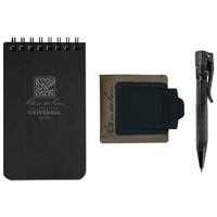 Afbeelding voor Rite in the Rain Monsoon Pen Holster Kist PH2-KIT Olive, notitieboekje, pen en bankpas- en penhouder