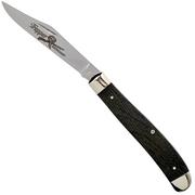 Robert Klaas US Trapper 95mm Bog Oak 412-1-276-TRS couteau de poche