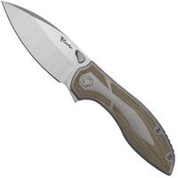 Afbeelding voor Reate Iron X, IRONX-GM Green Micarta, Kirby Lambert design