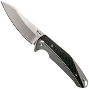 Reate K1 CF Hand Rubbed Satin Finish couteau de poche