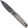 Afbeelding voor Reate PL-6 PVD Nitro-V, Green Black Micarta, zakmes 