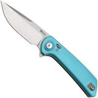 Image for Reate PL-XF Stonewashed Nitro-V, Blue Aluminium, pocket knife