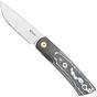 Image pour Reate Tribute Satin M390, Titanium FatCarbon White Storm, couteau de poche, Jack Chen design