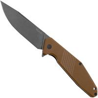 Imagen para Ruike D191-W Blackwashed 8Cr13MoV, Brown G10, navaja